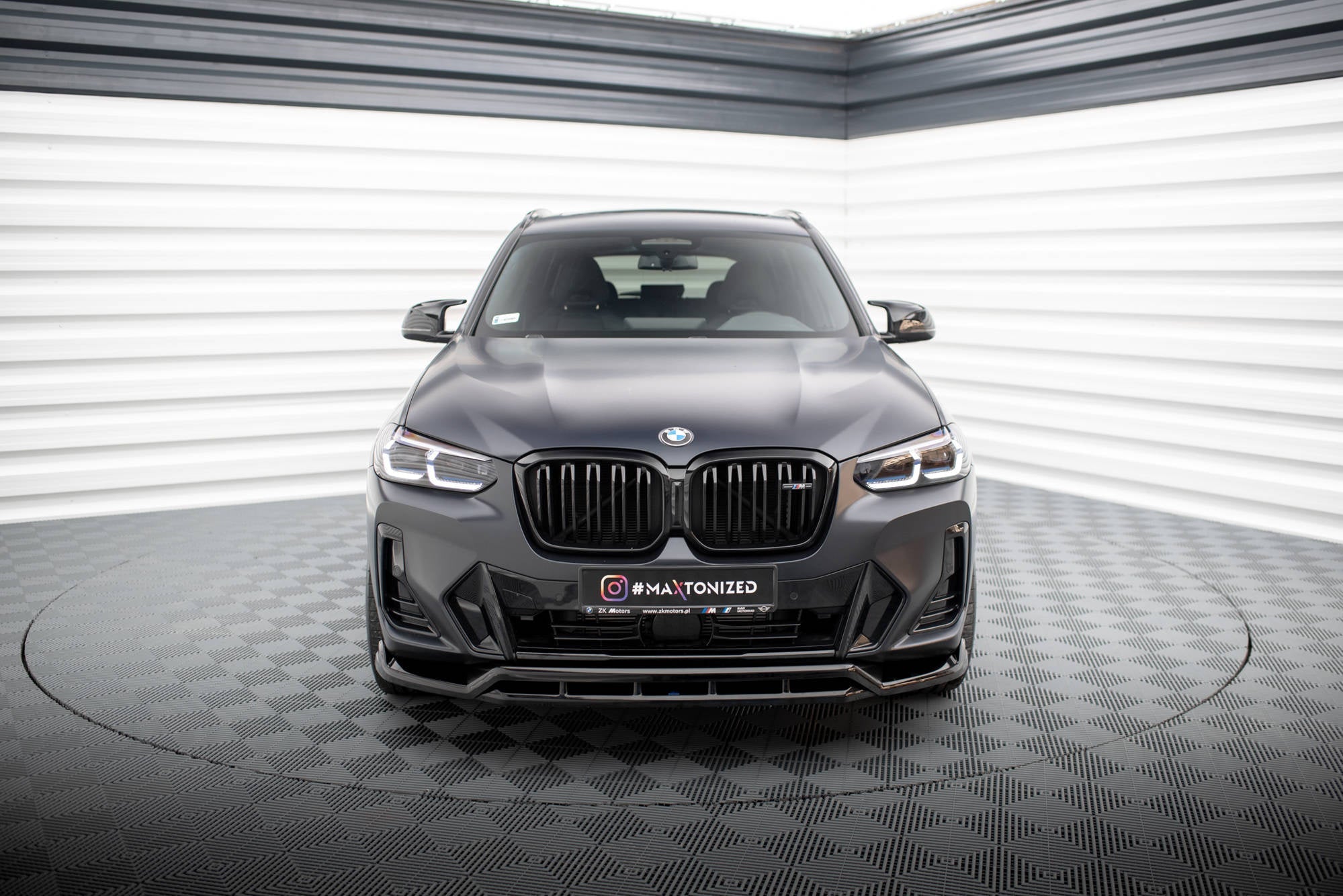Maxton Design Splitter delantero para BMW X3 M-Pack G01 Facelift / iX3 M-Pack G08 Facelift - imagen 2