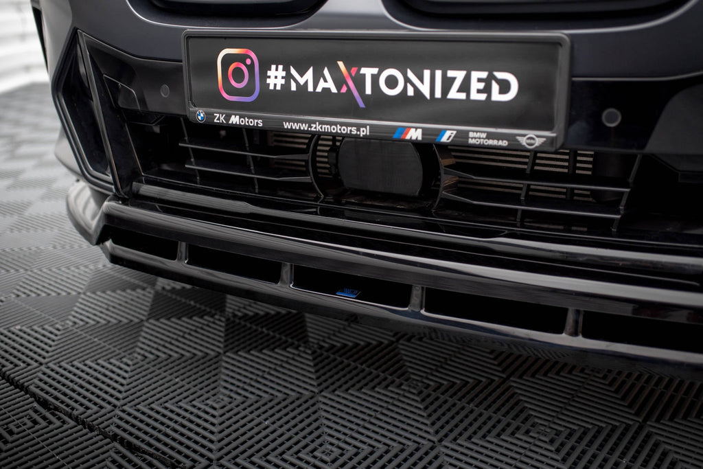Maxton Design Splitter delantero para BMW X3 M-Pack G01 Facelift / iX3 M-Pack G08 Facelift - imagen 3