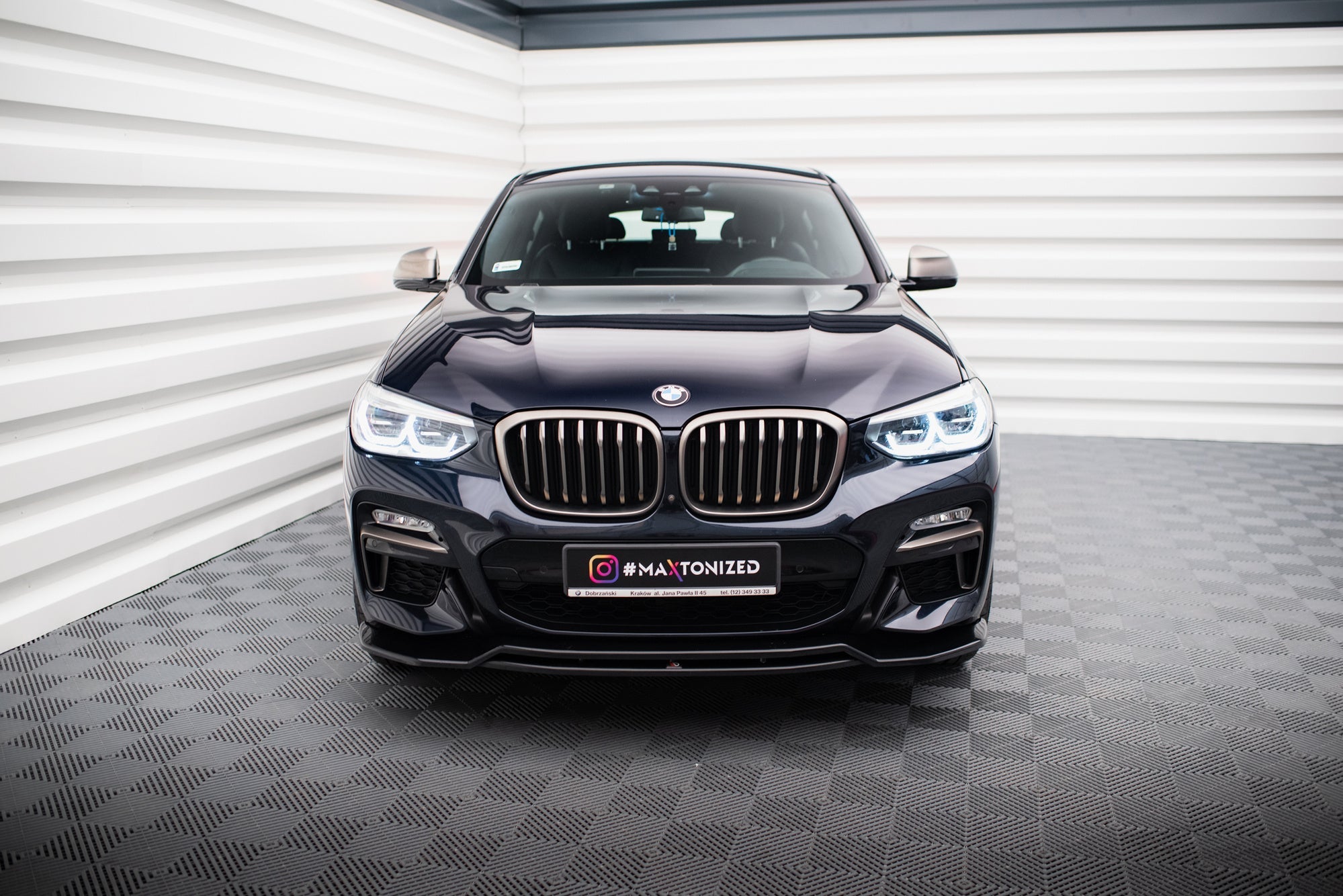 Maxton Design Splitter delantero para BMW X4 M-Pack G02 - imagen 2