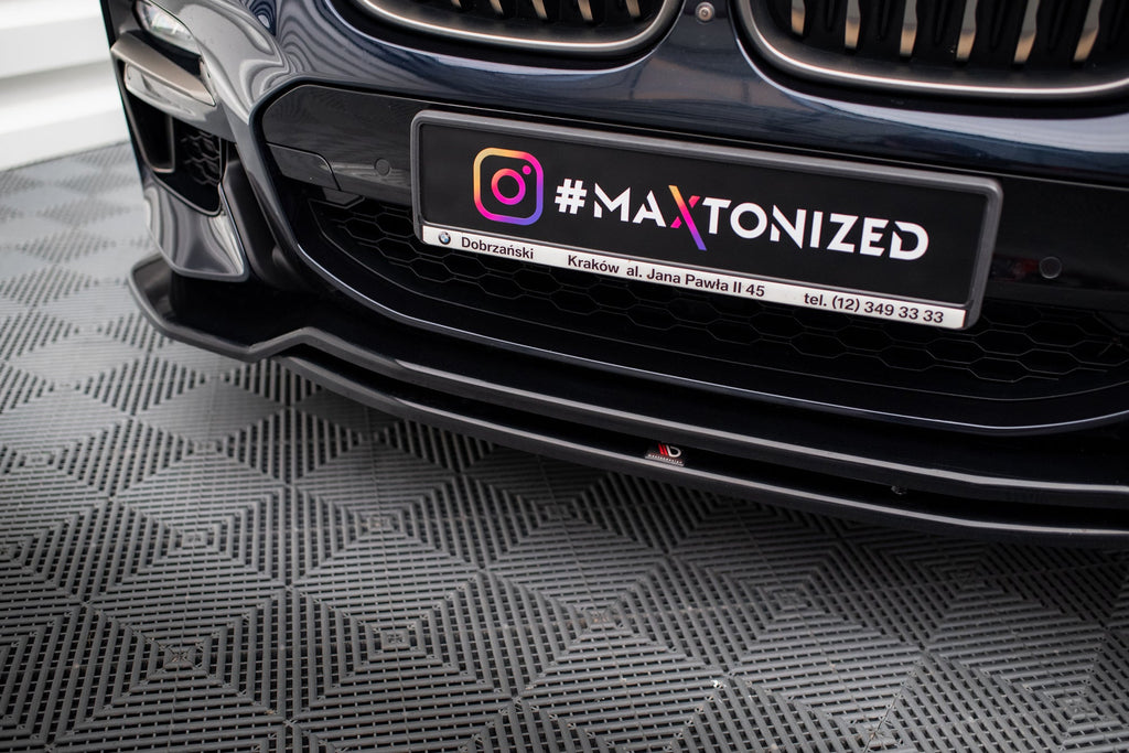 Maxton Design Splitter delantero para BMW X4 M-Pack G02 - imagen 3