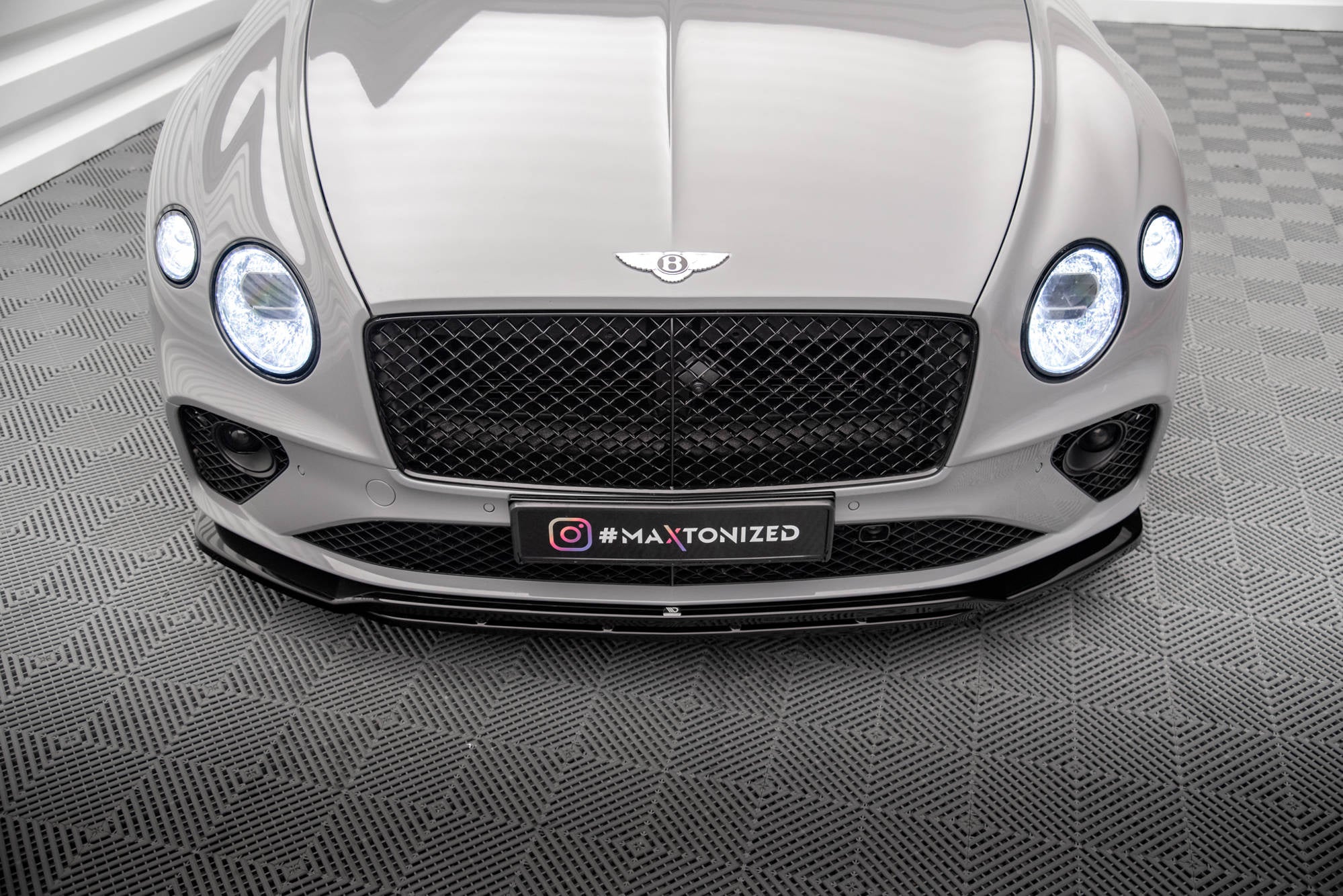 Maxton Design Splitter delantero para Bentley Continental Convertible GT Mk3 - imagen 3