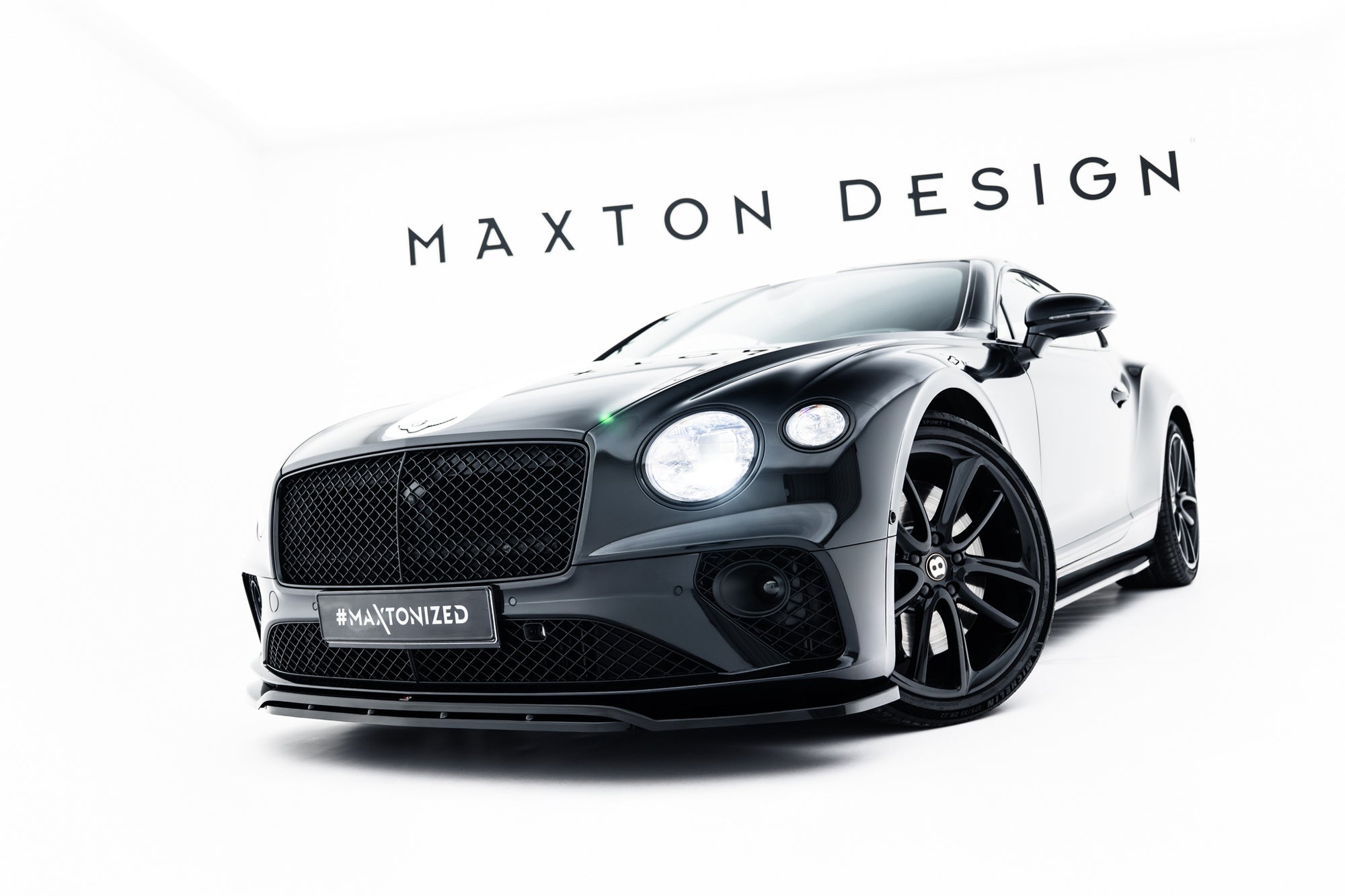 Maxton Design Splitter delantero para Bentley Continental GT Coupe Mk3 - imagen 1
