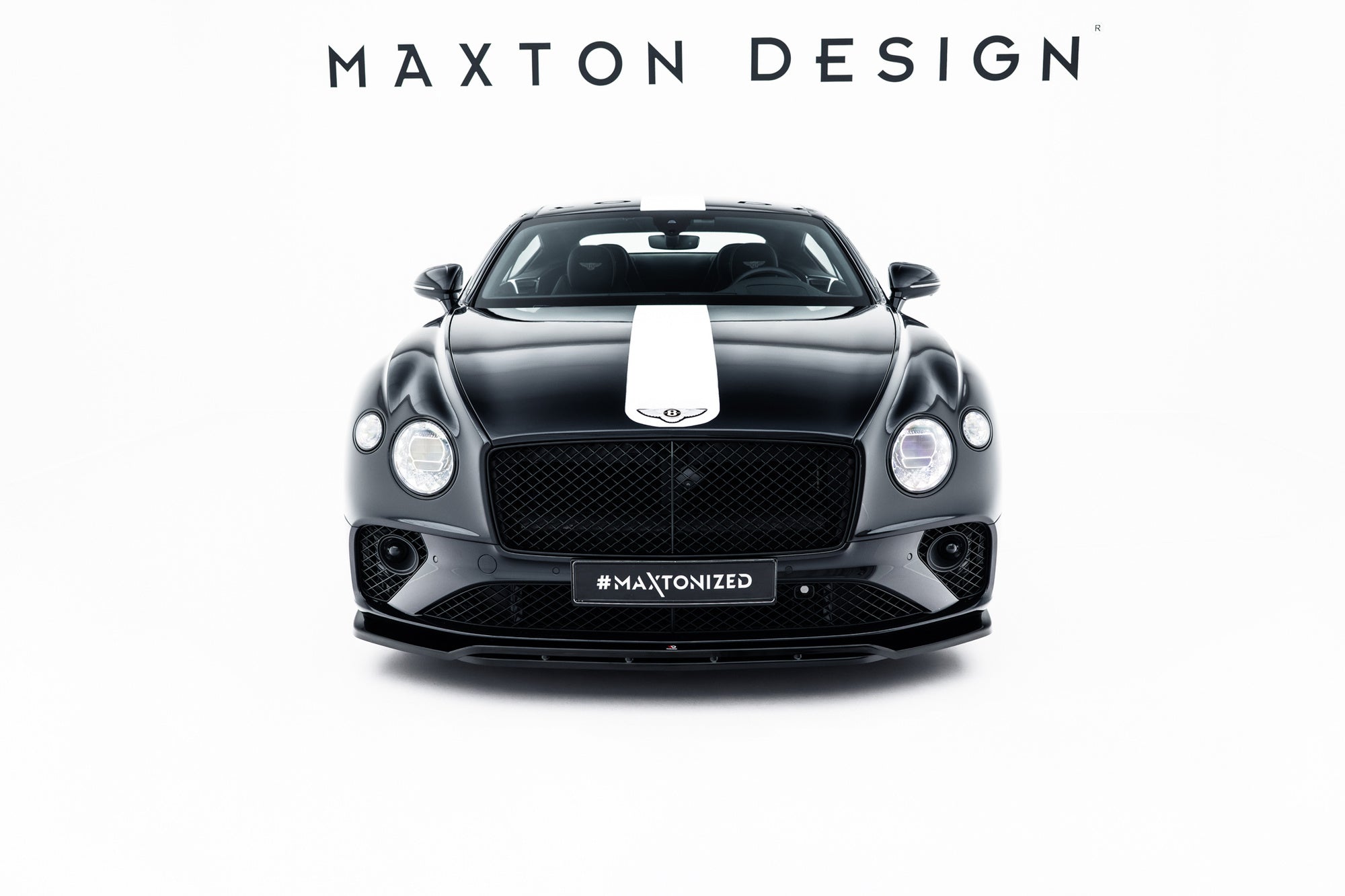 Maxton Design Splitter delantero para Bentley Continental GT Coupe Mk3 - imagen 2