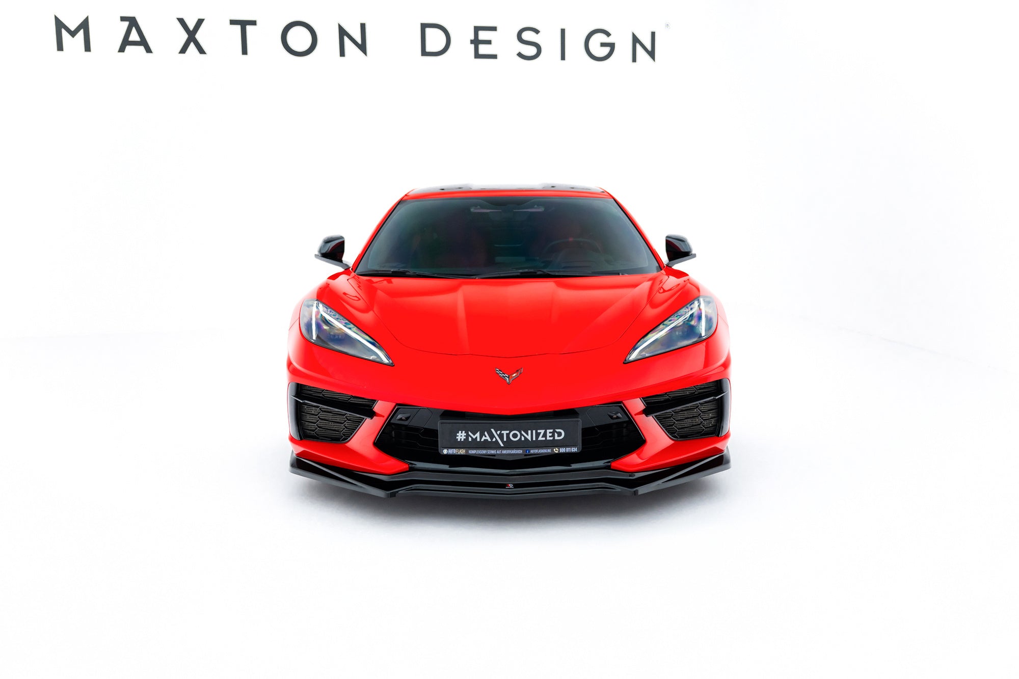 Maxton Design Splitter delantero para Chevrolet Corvette C8 - imagen 2