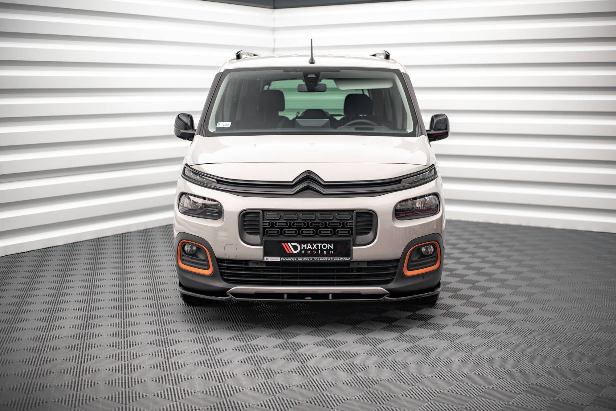 Maxton Design Splitter delantero para Citroen Berlingo Mk3 - imagen 2