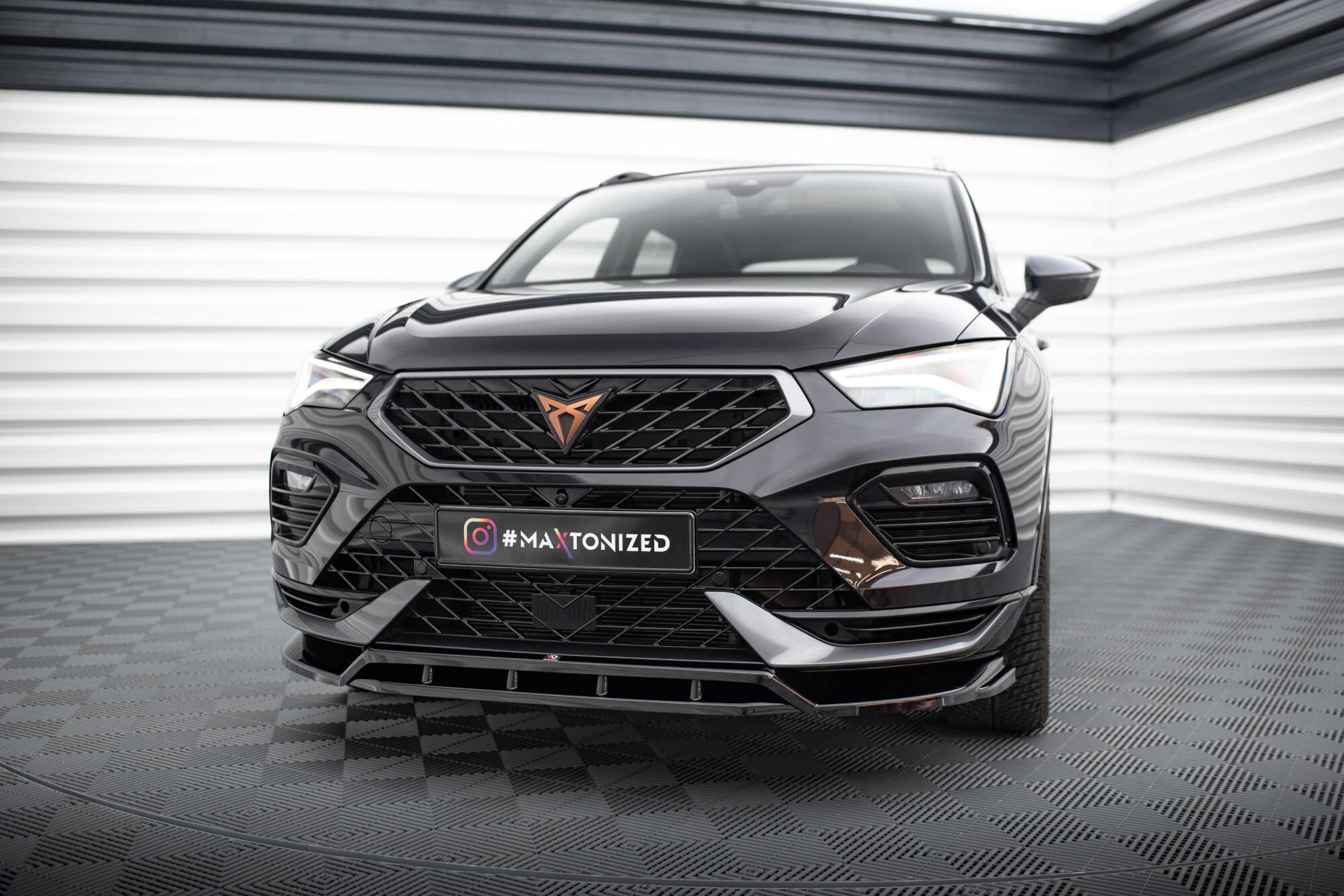 Maxton Design Splitter delantero para Cupra Ateca Mk1 Facelift - imagen 1