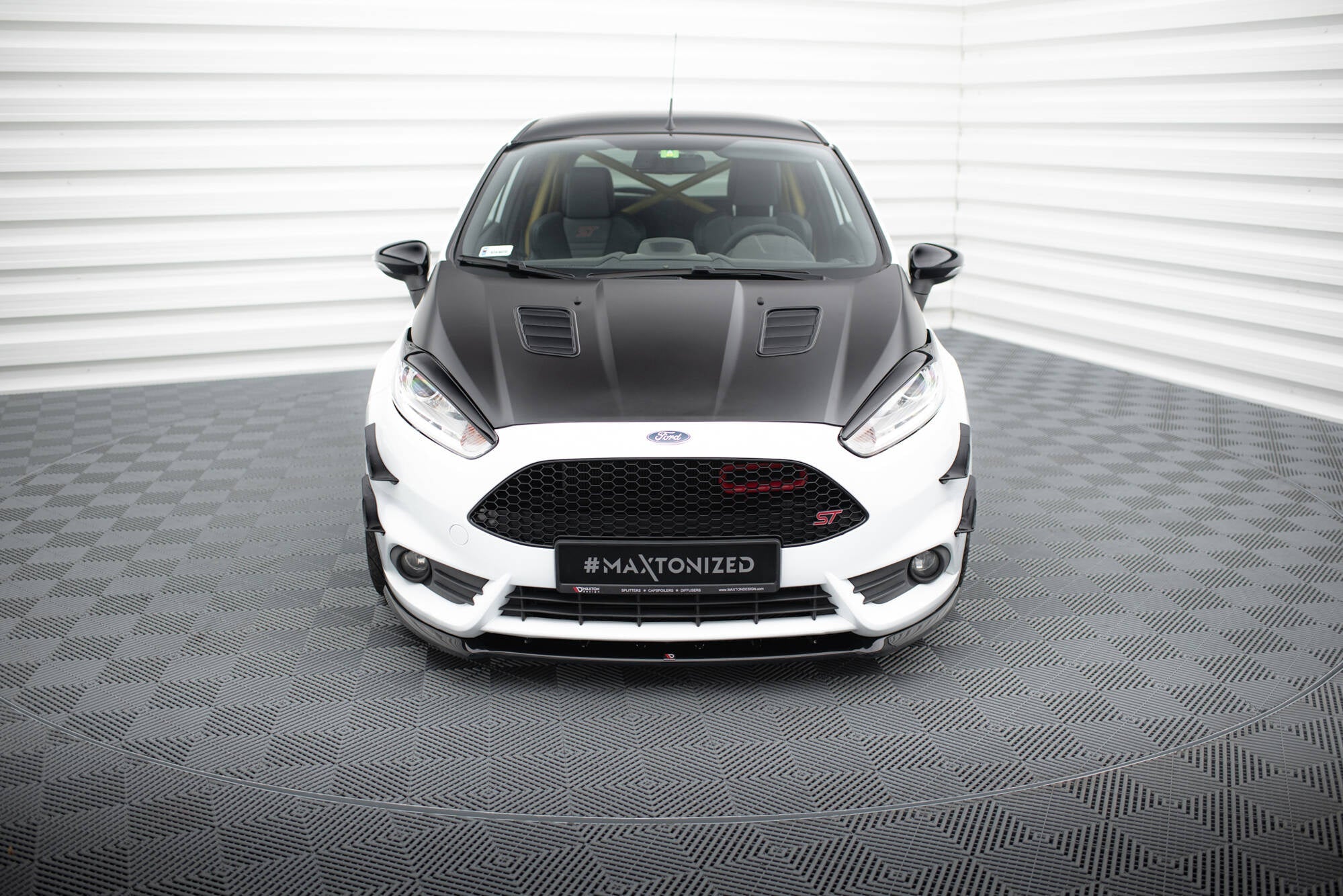 Maxton Design Splitter delantero (Cupra) para Ford Fiesta ST Mk7 Facelift - imagen 2