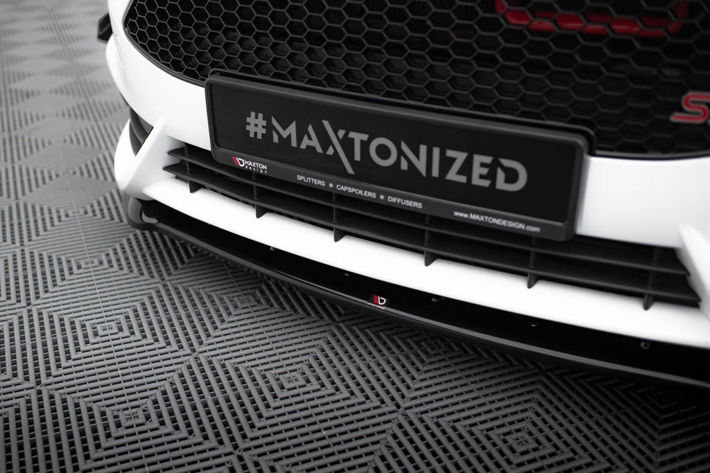 Maxton Design Splitter delantero (Cupra) para Ford Fiesta ST Mk7 Facelift - imagen 3