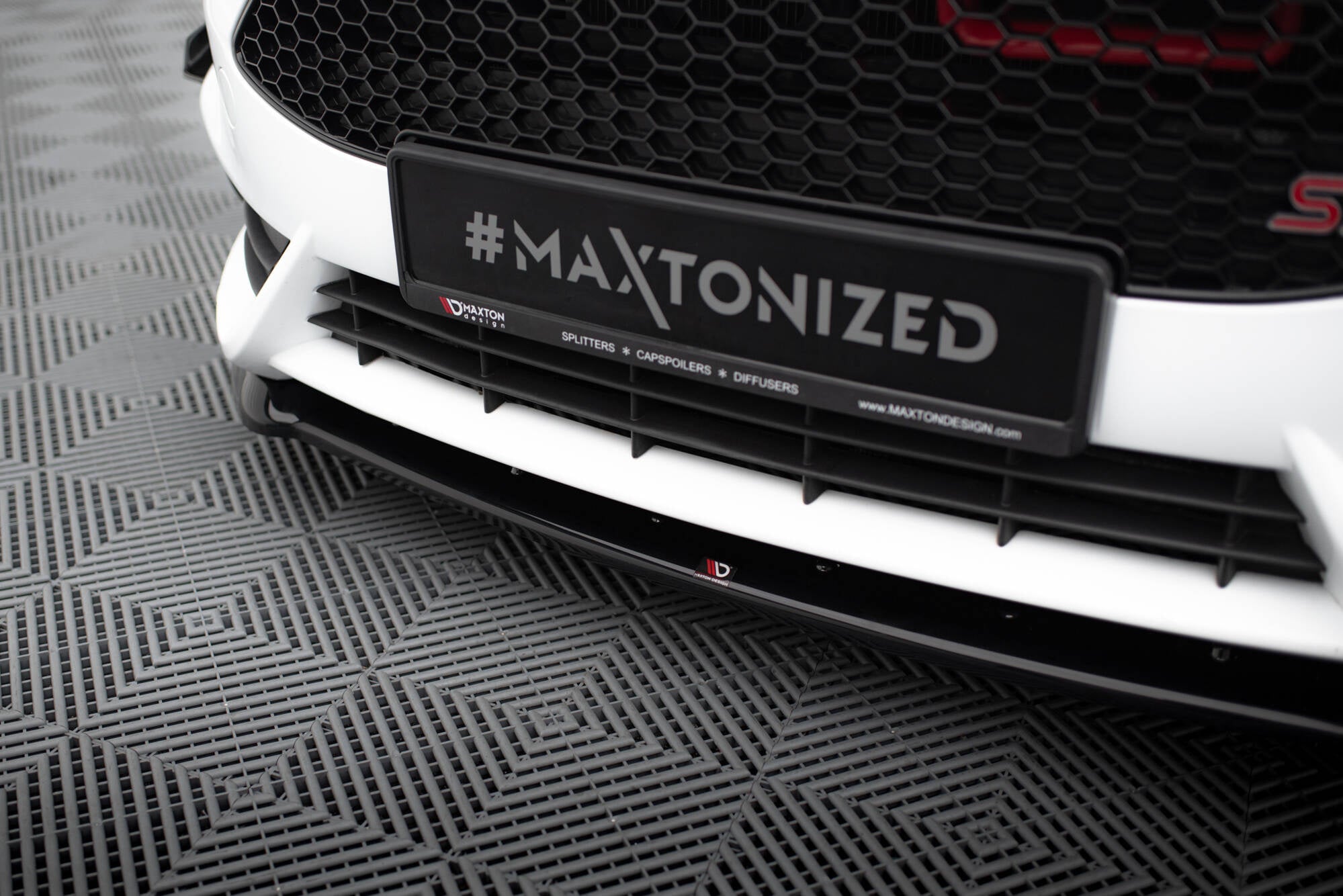 Maxton Design Splitter delantero (Cupra) para Ford Fiesta ST Mk7 Facelift - imagen 3