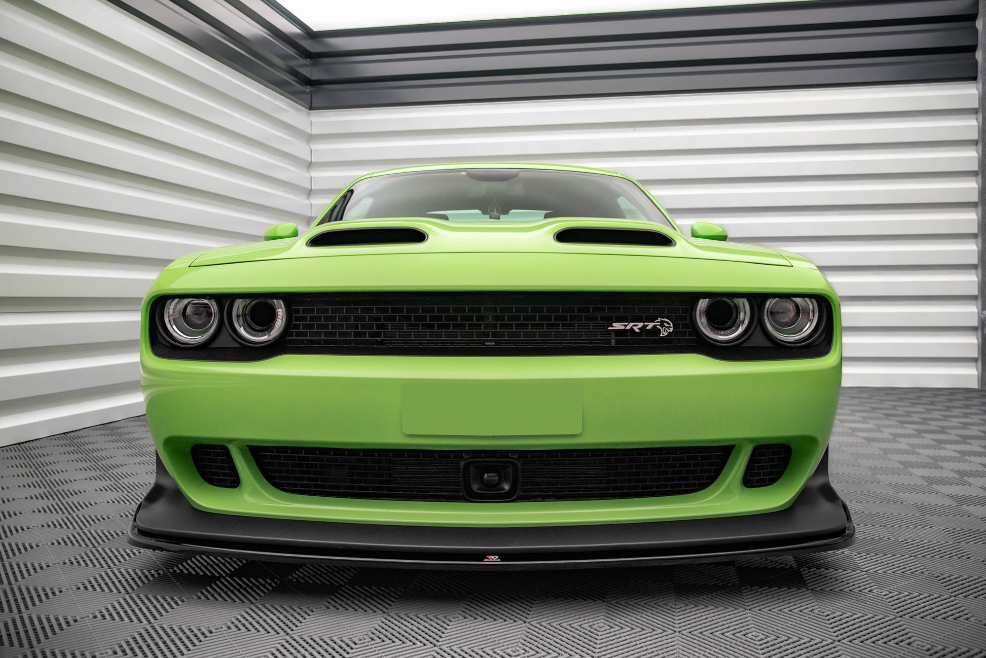 Maxton Design Splitter delantero para Dodge Challenger SRT Hellcat Widebody Mk3 - imagen 2