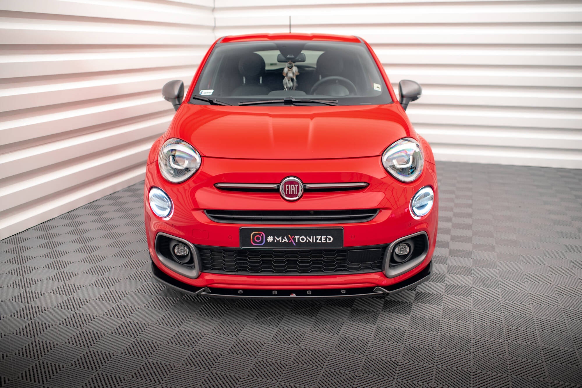 Maxton Design Splitter delantero para Fiat 500X Sport Mk1 Facelift - imagen 2