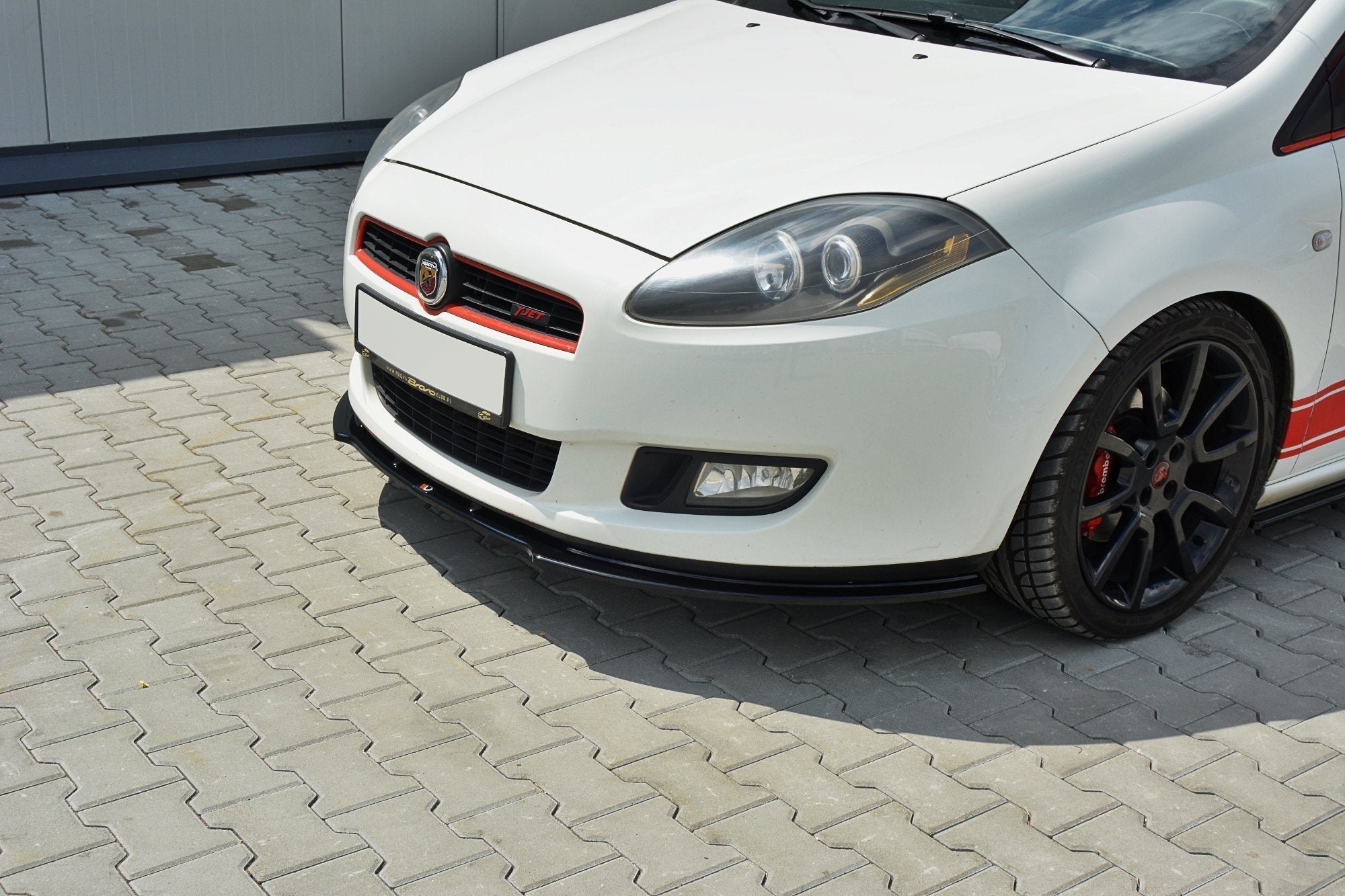 Maxton Design Splitter delantero para Fiat Bravo MK 2 Sport - imagen 1