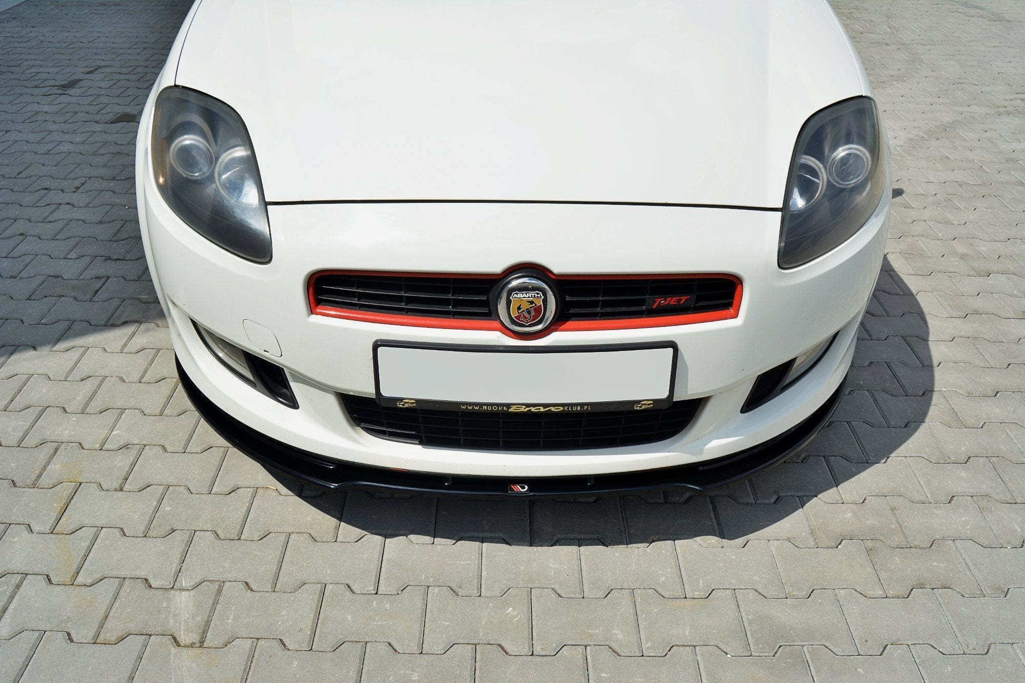 Maxton Design Splitter delantero para Fiat Bravo MK 2 Sport - imagen 2