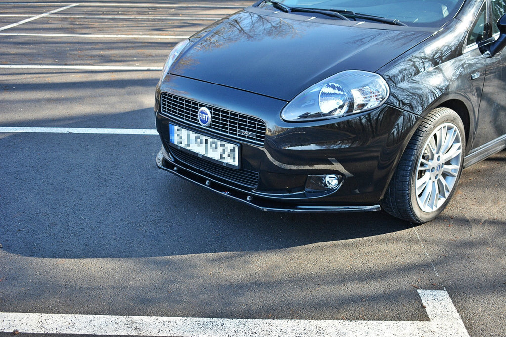 Maxton Design Splitter delantero para Fiat GrandE Punto Standard - imagen 2