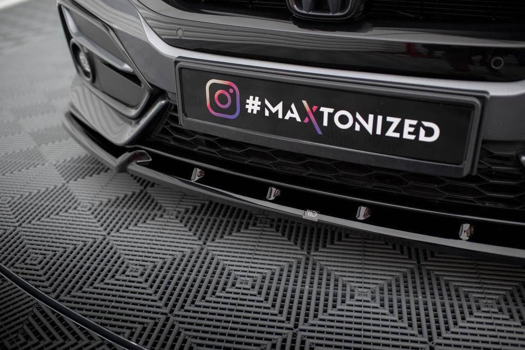 Maxton Design Splitter delantero + Flaps para Honda Civic Sport Mk 10 - imagen 3