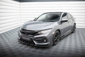 Maxton Design Splitter delantero + Flaps para Honda Civic Sport Mk 10 - imagen 1