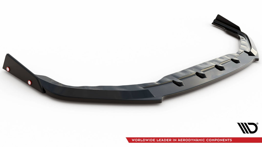 Maxton Design Splitter delantero + Flaps para Nissan GTR R35 Facelift - imagen 4