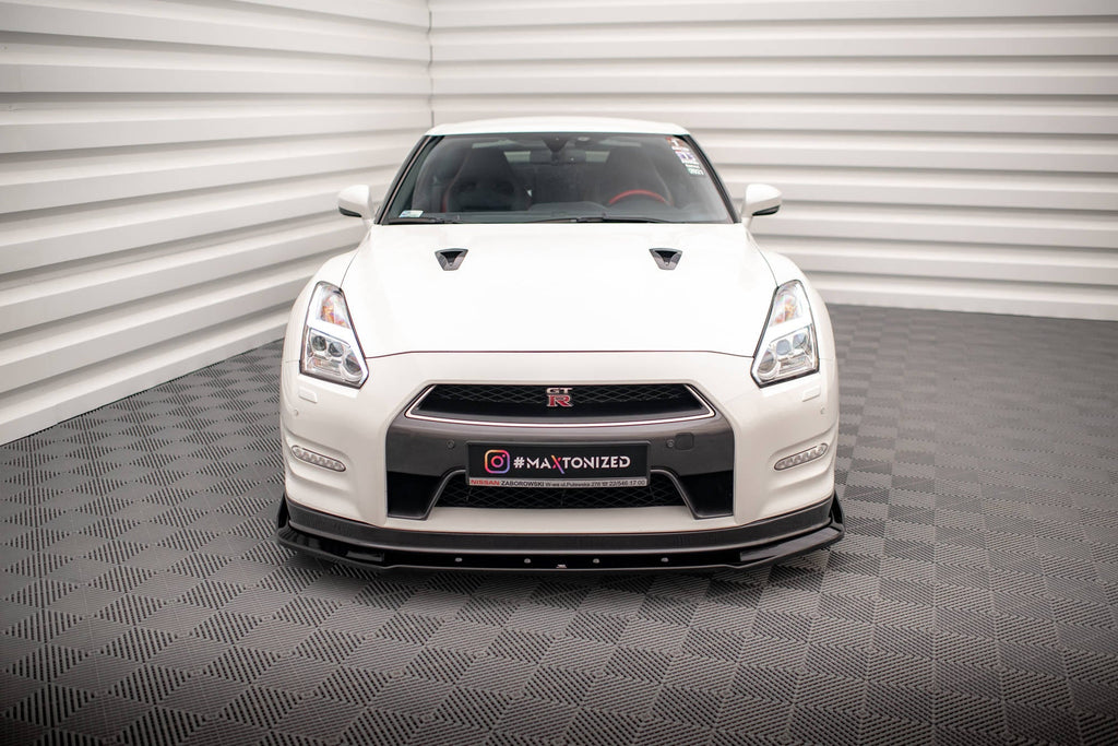 Maxton Design Splitter delantero + Flaps para Nissan GTR R35 Facelift - imagen 2