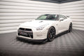 Maxton Design Splitter delantero + Flaps para Nissan GTR R35 Facelift - imagen 1