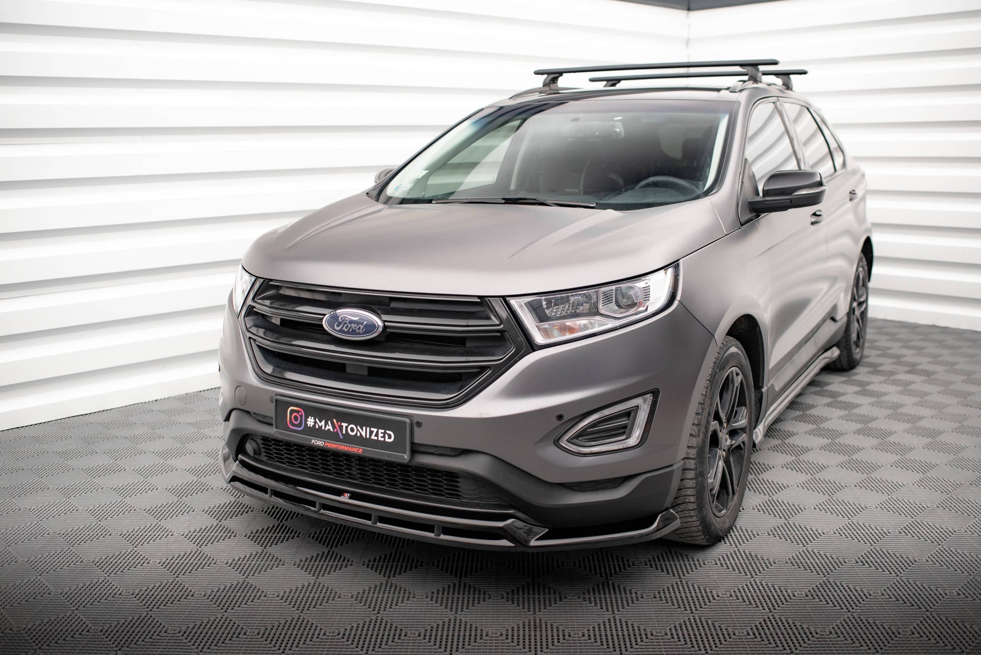 Maxton Design Splitter delantero para Ford Edge Mk2 - imagen 1