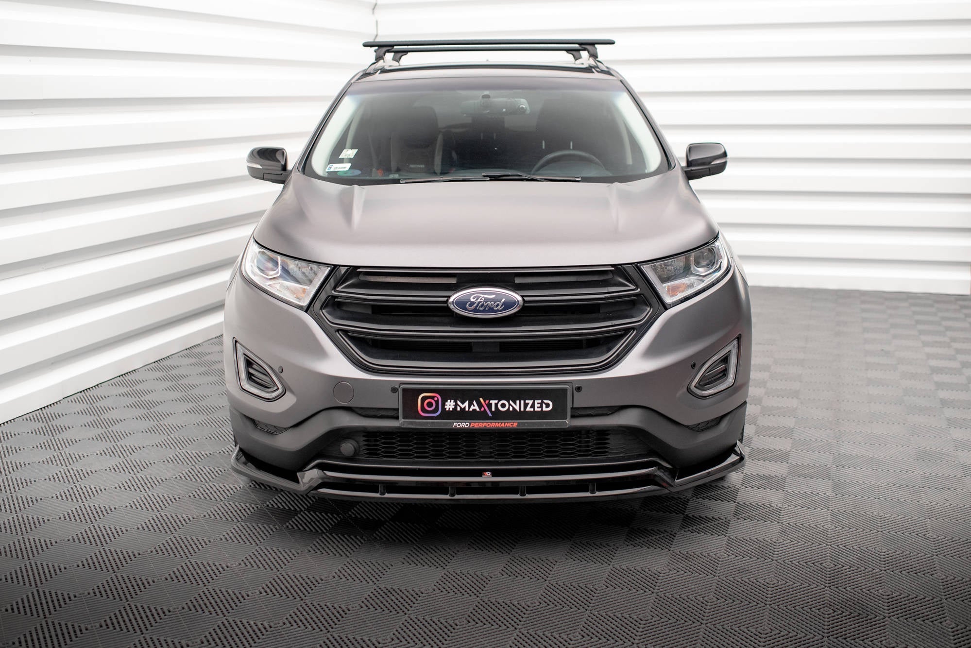 Maxton Design Splitter delantero para Ford Edge Mk2 - imagen 2