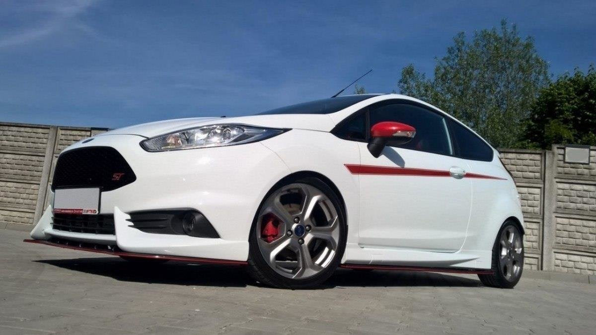 Maxton Design Splitter delantero para Ford Fiesta ST Mk7 Facelift (Fit Maxton Design Bumper) - imagen 1