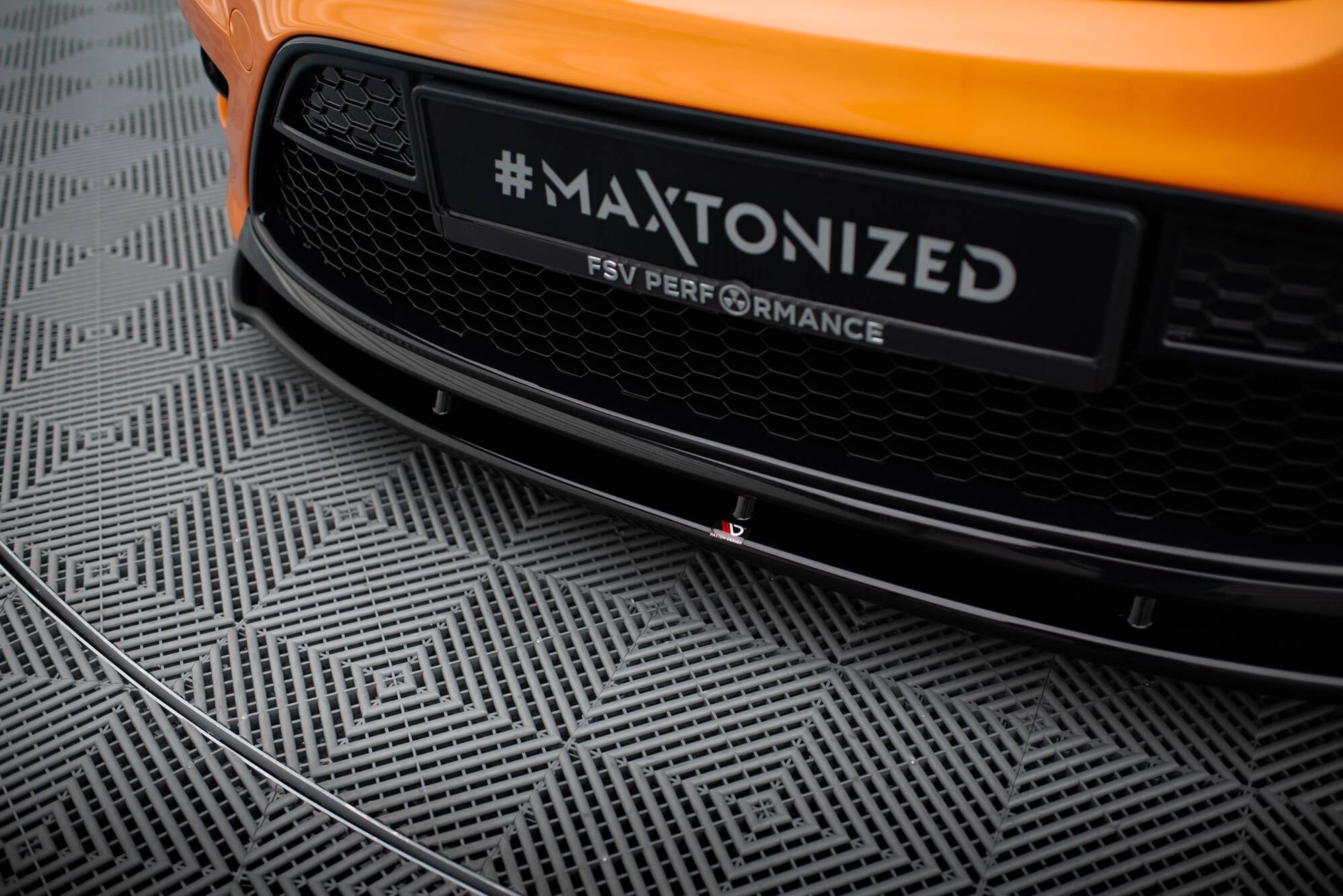 Maxton Design Splitter delantero para Ford Focus ST Mk2 Facelift - imagen 3