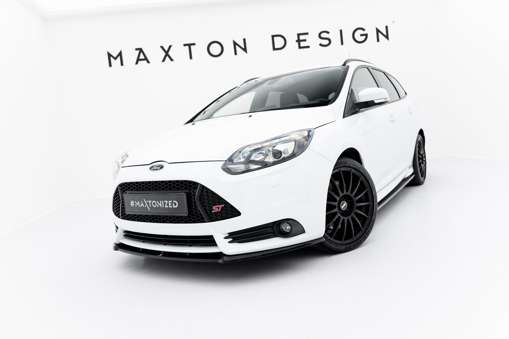 Maxton Design Splitter delantero para Ford Focus ST Mk3 (Cupra) - imagen 1