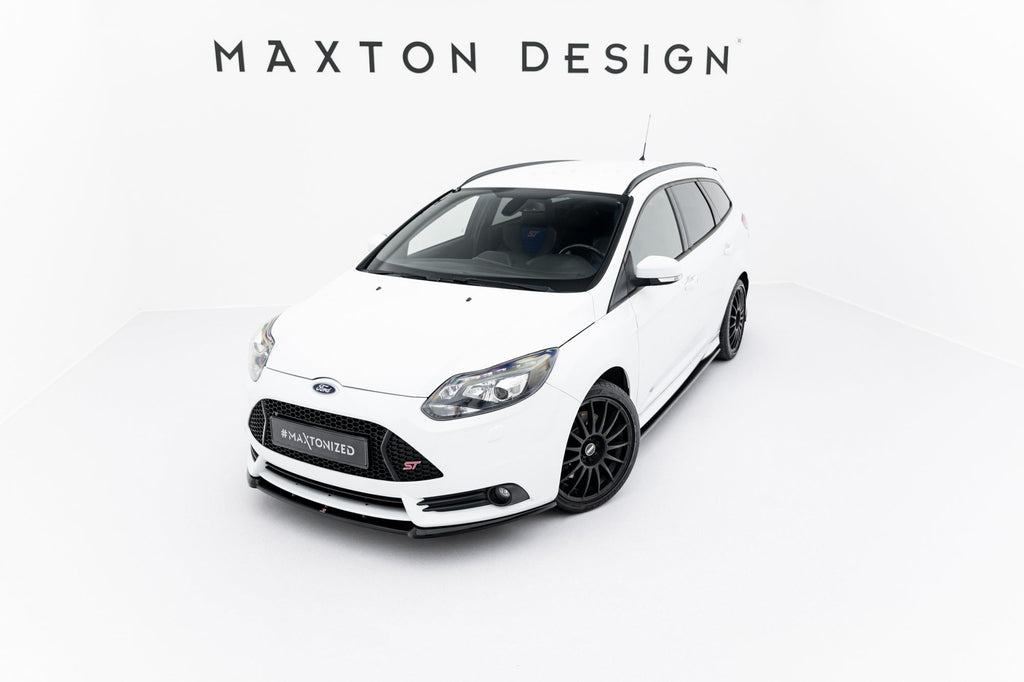 Maxton Design Splitter delantero para Ford Focus ST Mk3 (Cupra) - imagen 3