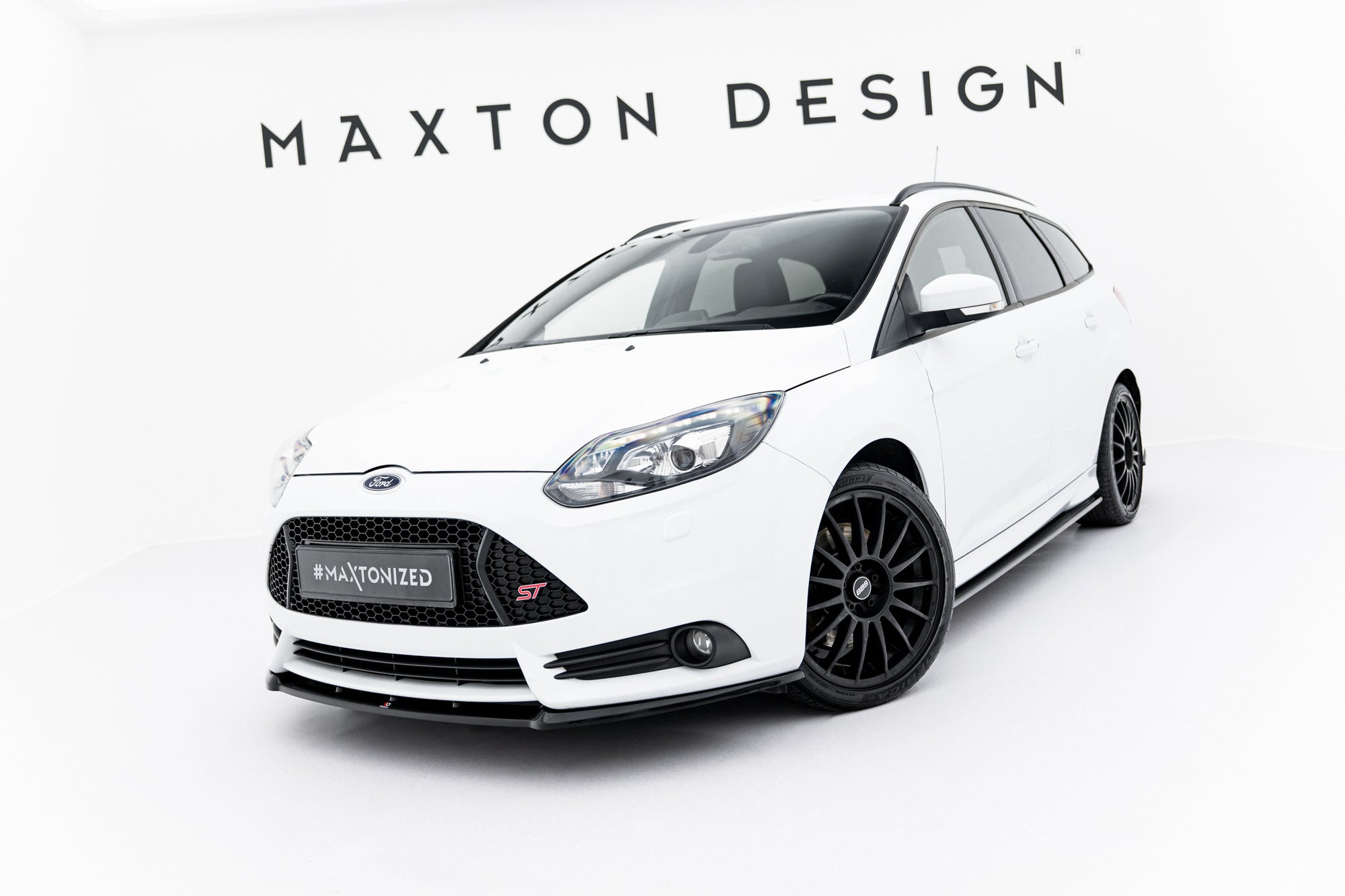 Maxton Design Splitter delantero para Ford Focus ST Mk3 (Cupra) - imagen 4