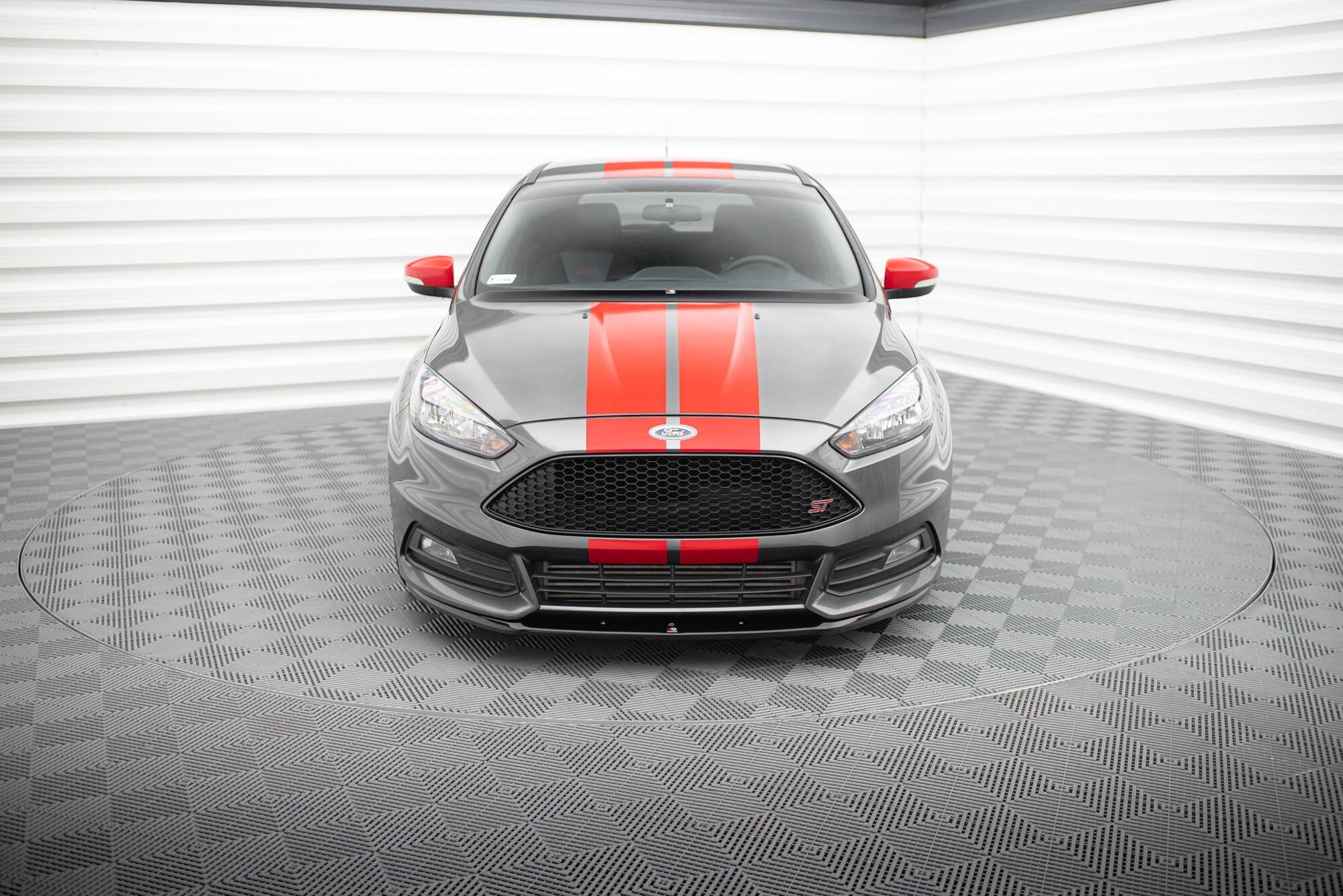 Maxton Design Splitter delantero para Ford Focus ST Mk3 Facelift (Cupra) - imagen 2