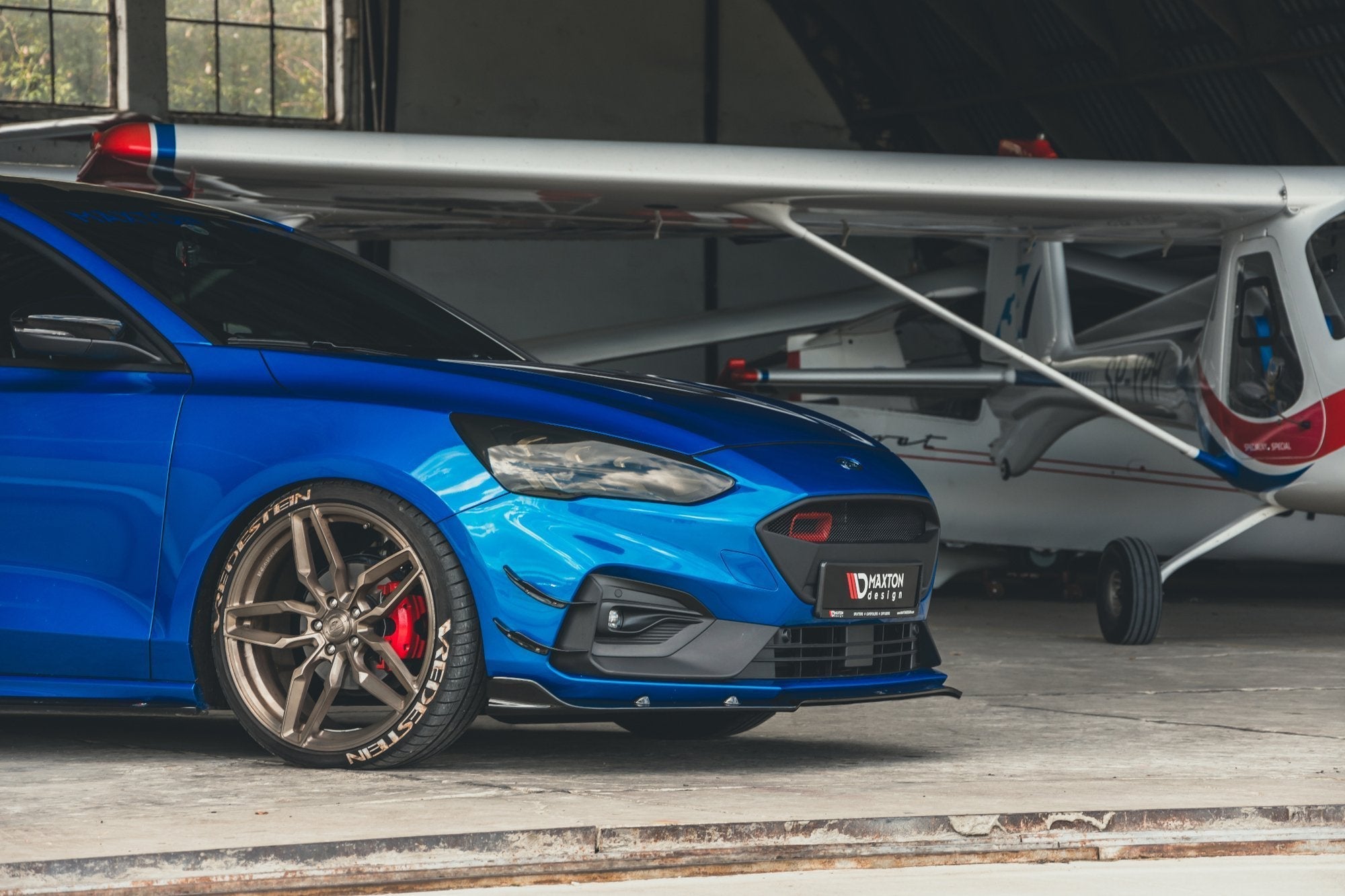 Maxton Design Splitter delantero para Ford Focus ST / ST-Line Mk4 - imagen 6