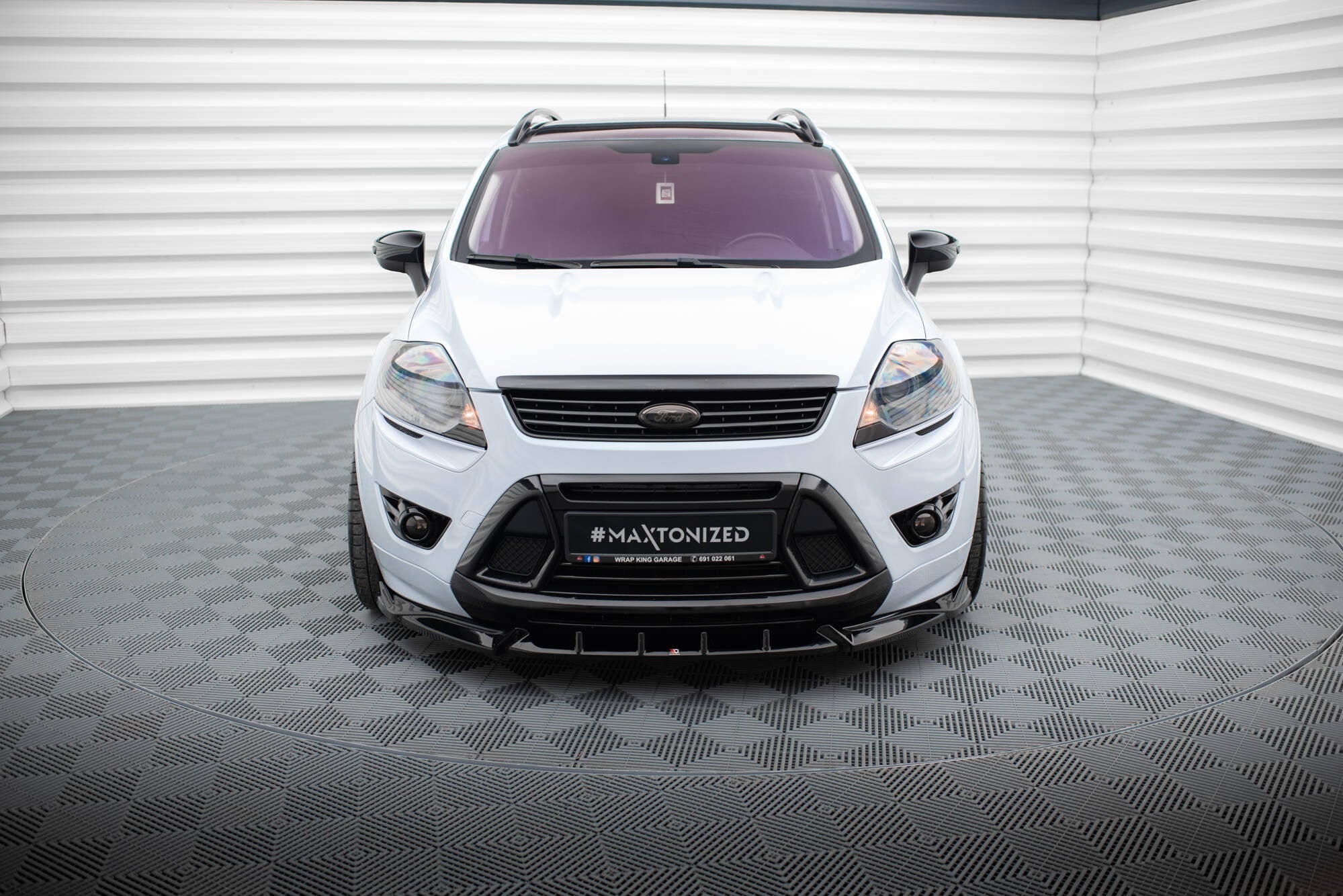 Maxton Design Splitter delantero para Ford Kuga ST Mk1 - imagen 2