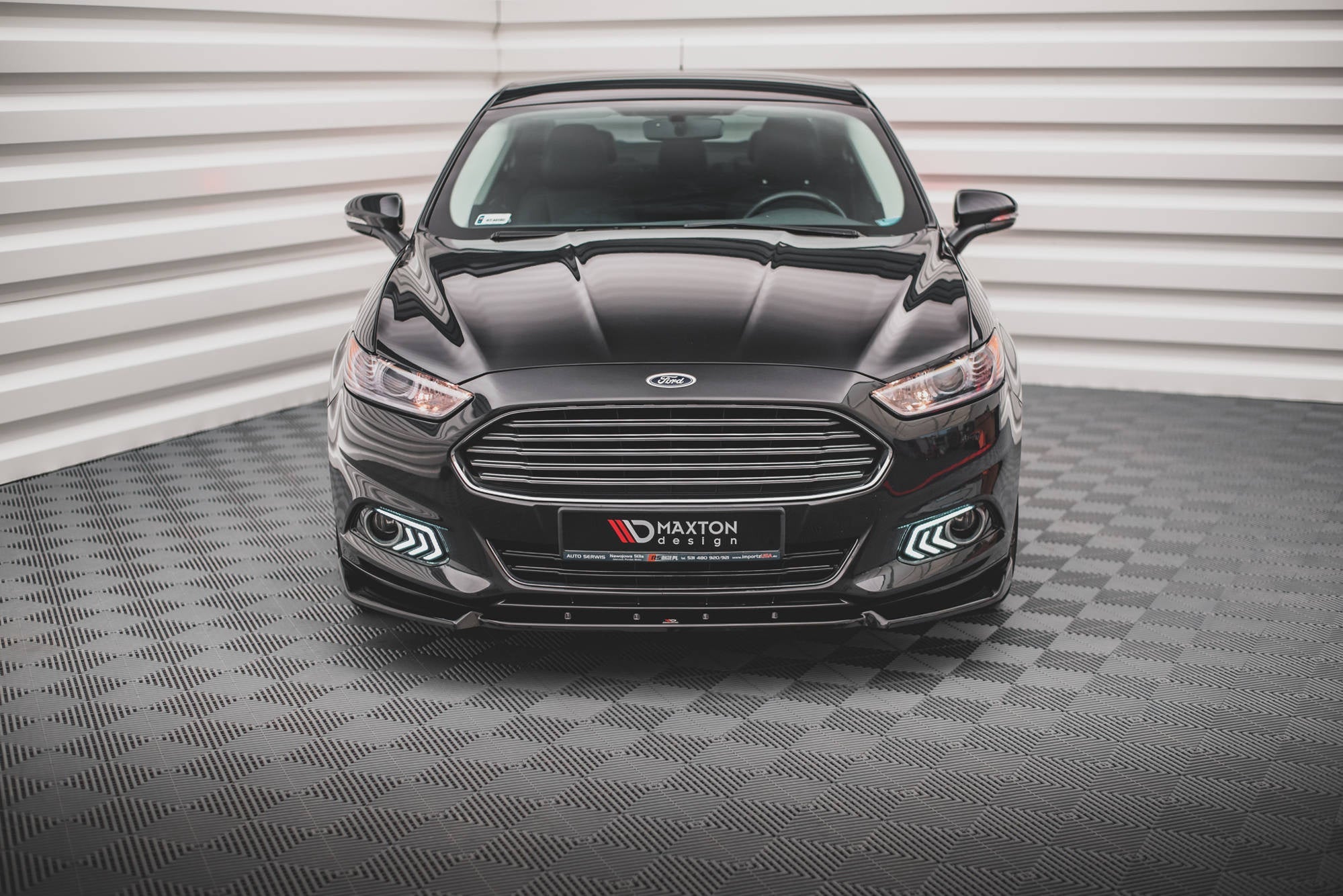 Maxton Design Splitter delantero para Ford Mondeo Mk5 - imagen 2