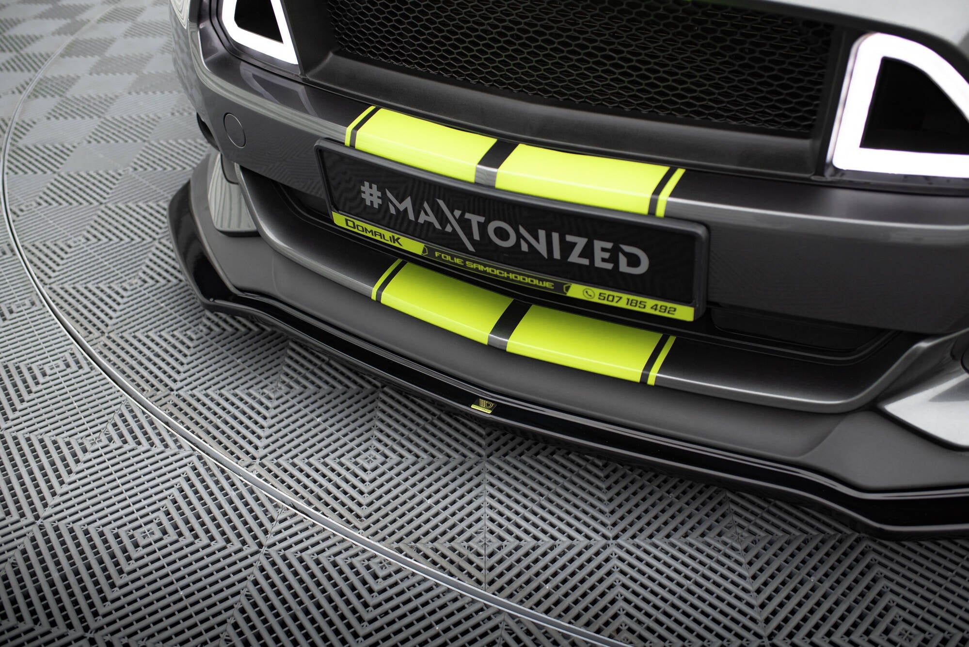 Maxton Design Splitter delantero para Ford Mustang GT Mk6 - imagen 3