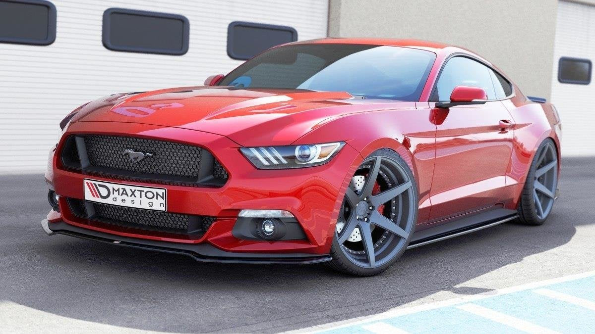 Maxton Design Splitter delantero para Ford Mustang Mk6 - imagen 1