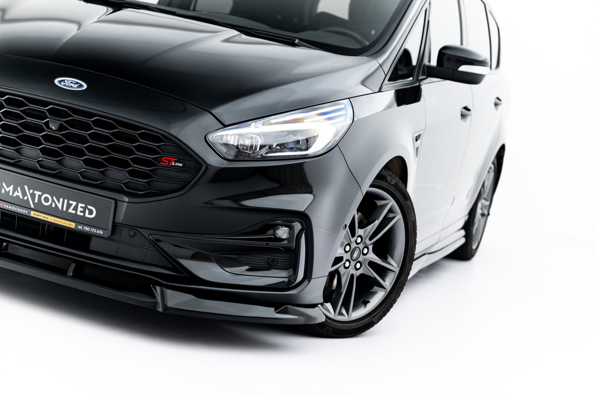 Maxton Design Splitter delantero para Ford S-Max ST-Line Mk2 Facelift - imagen 5