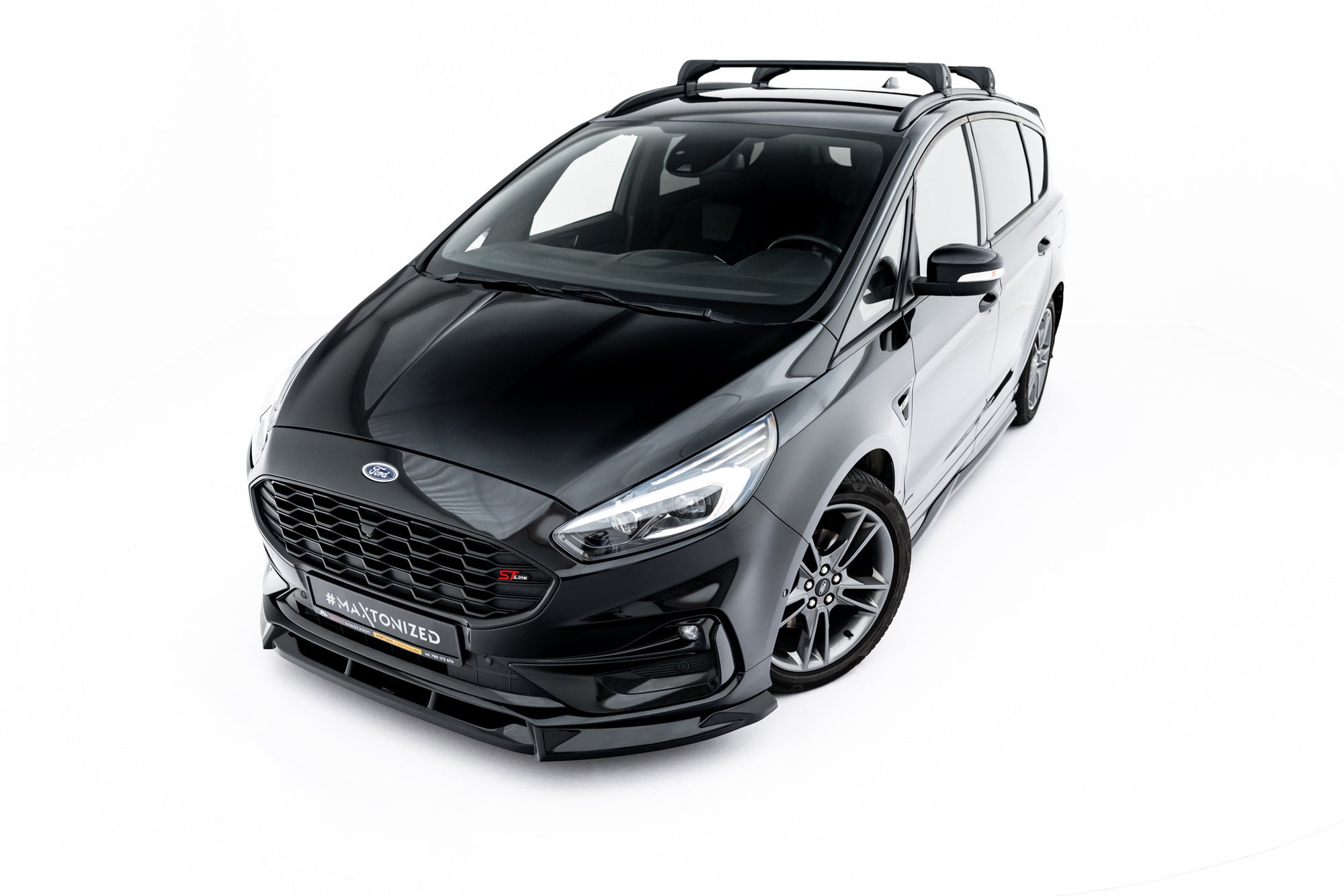 Maxton Design Splitter delantero para Ford S-Max ST-Line Mk2 Facelift - imagen 6