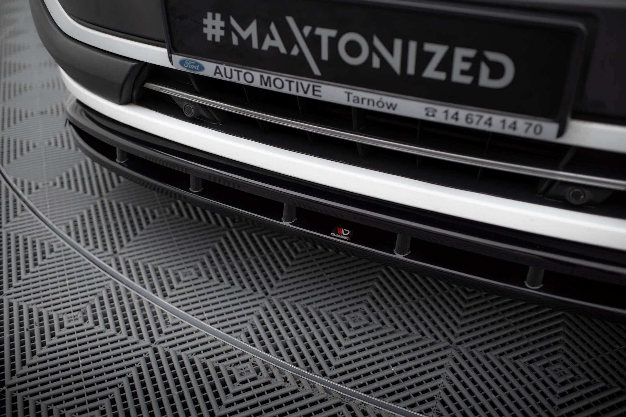 Maxton Design Splitter delantero para Ford Transit Custom Mk1 - imagen 3
