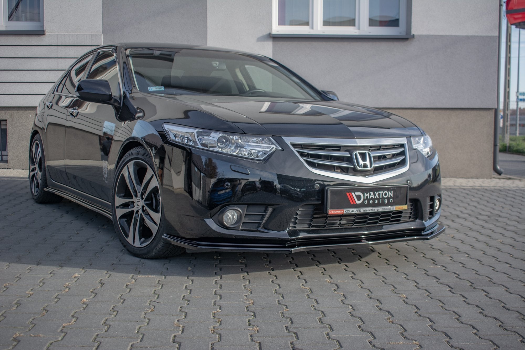 Maxton Design Splitter delantero para Honda Accord Mk8 (CU Series) Facelift - imagen 3