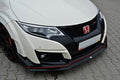 Maxton Design Splitter delantero V.2 para Honda Civic Mk9 TYPE R - imagen 1