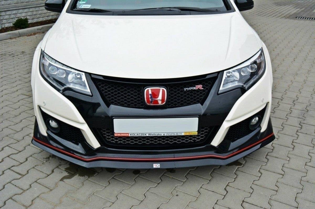 Maxton Design Splitter delantero V.2 para Honda Civic Mk9 TYPE R - imagen 2