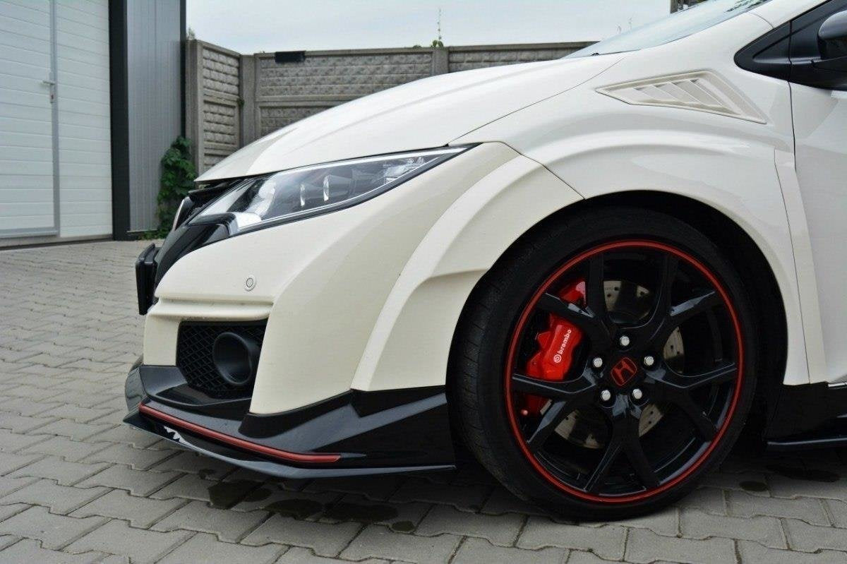 Maxton Design Splitter delantero V.2 para Honda Civic Mk9 TYPE R - imagen 3