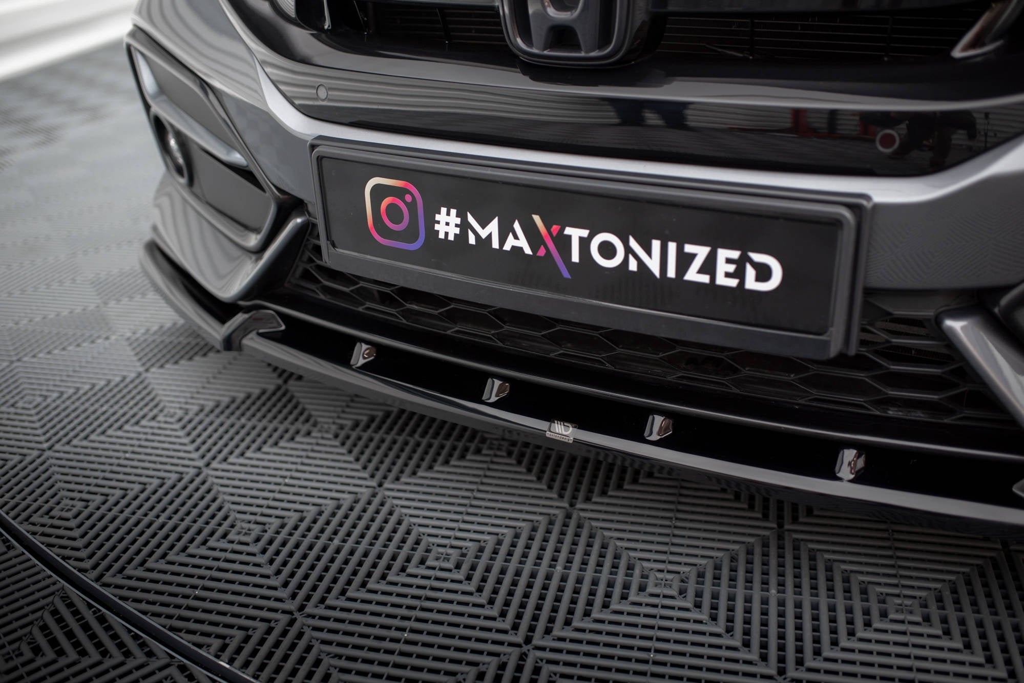Maxton Design Splitter delantero para Honda Civic Sport Mk 10 - imagen 3