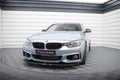 Maxton Design Hybrid Front Splitter para BMW 4 Coupe / Gran Coupe / Cabrio M-Pack F32 / F36 / F33 - imagen 1