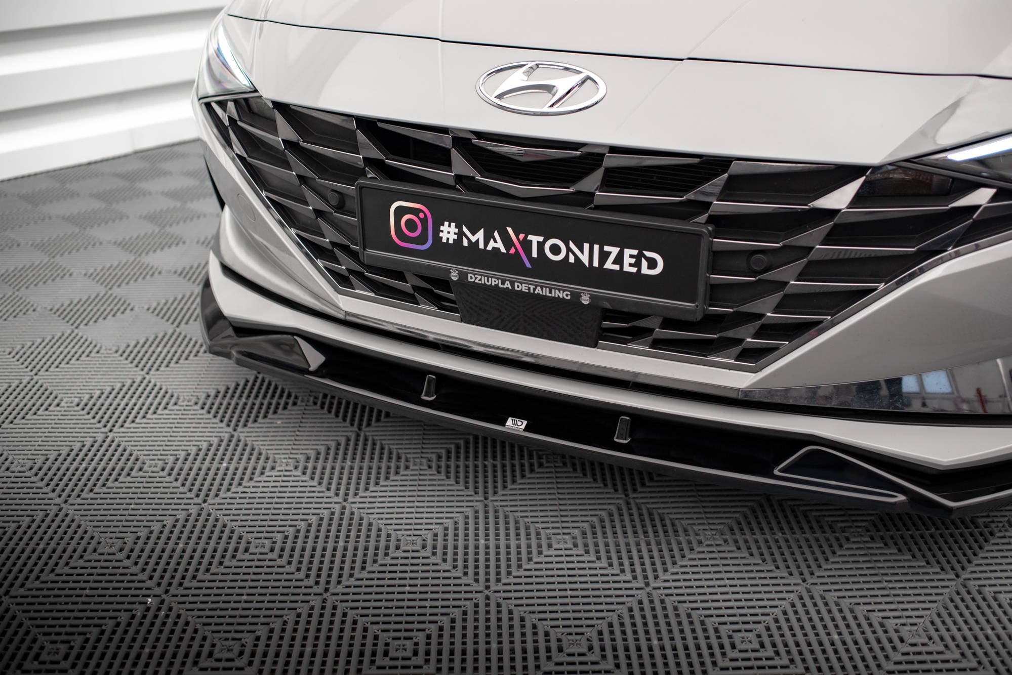 Maxton Design Splitter delantero para Hyundai Elantra Mk7 - imagen 3