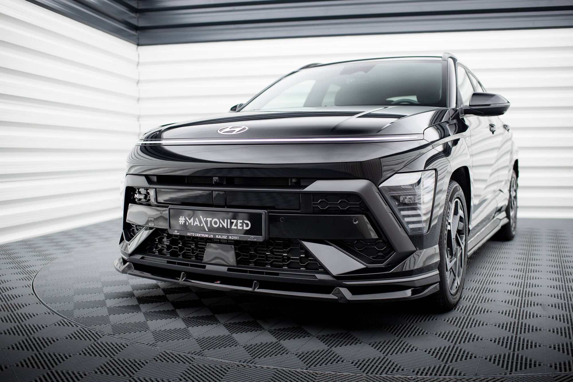 Maxton Design Splitter delantero para Hyundai Kona N-Line Mk2 - imagen 1