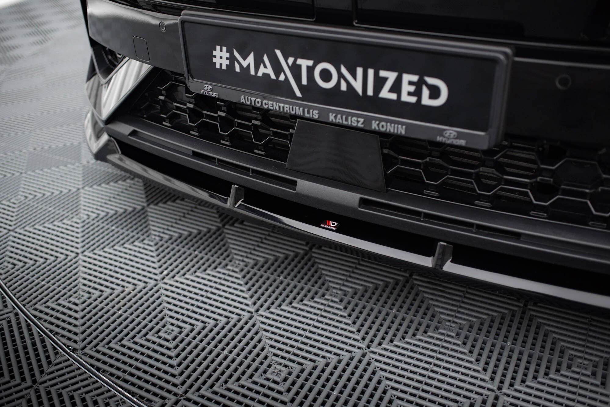 Maxton Design Splitter delantero para Hyundai Kona N-Line Mk2 - imagen 3