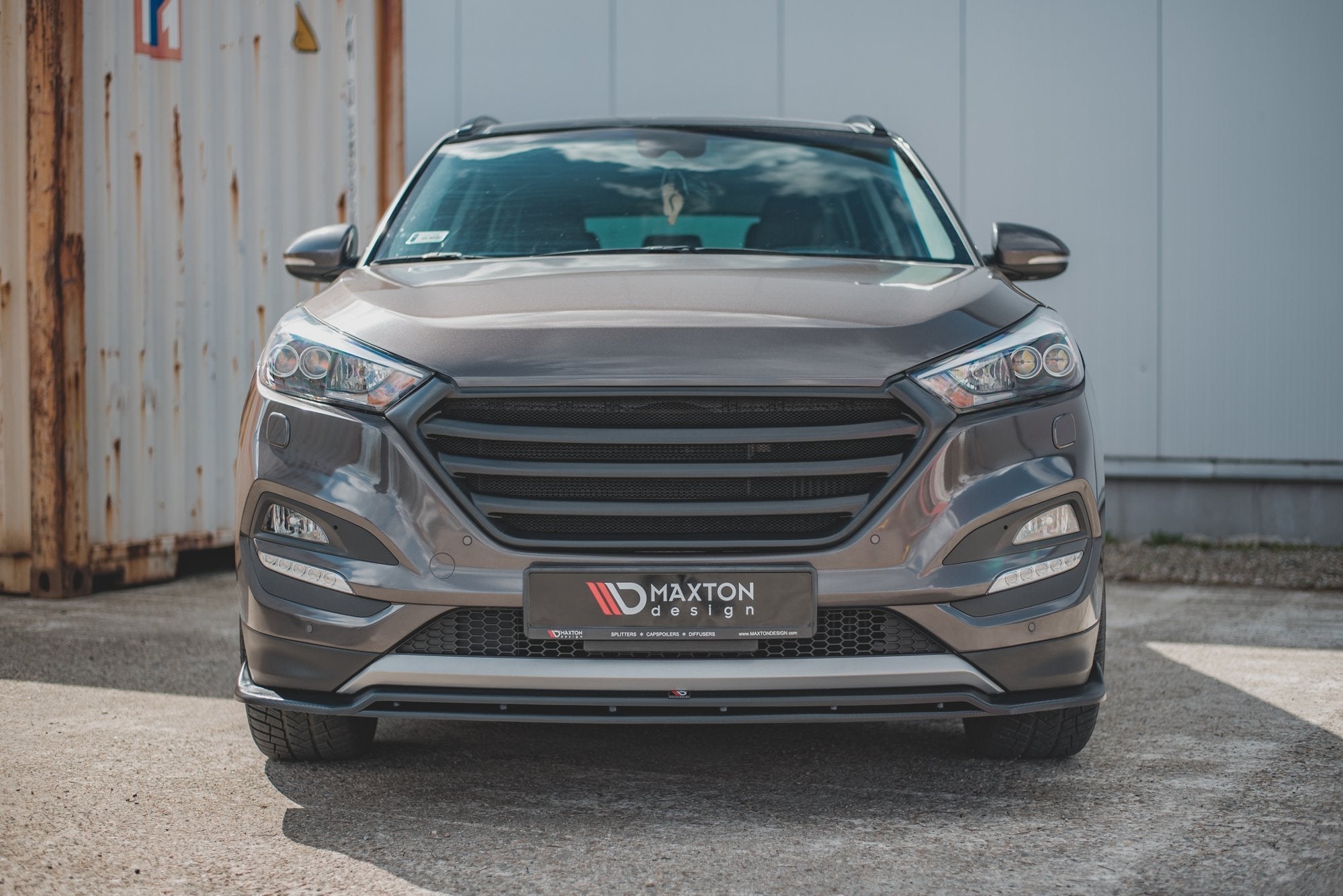 Maxton Design Splitter delantero para Hyundai Tucson Mk3 - imagen 2