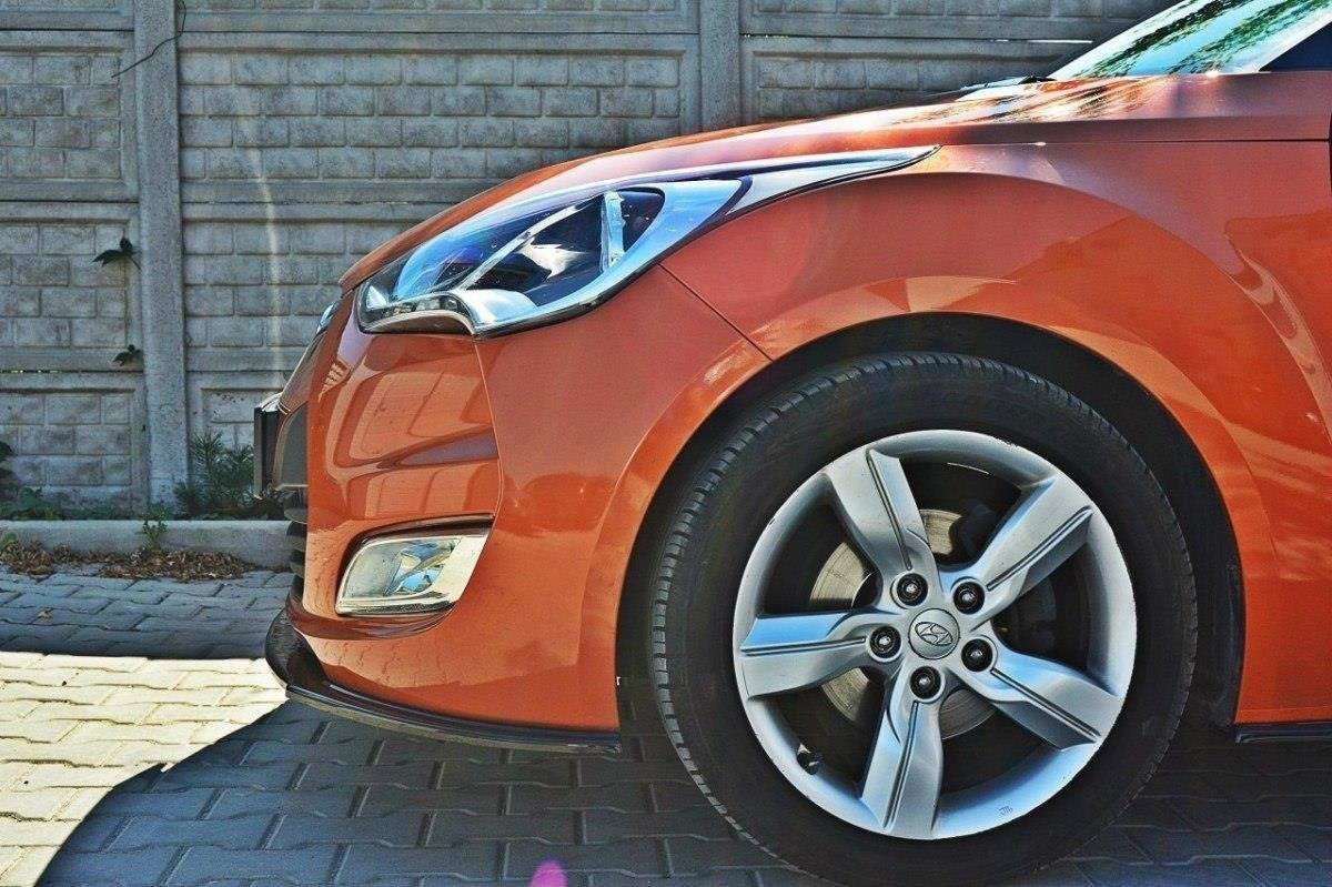 Maxton Design Splitter delantero para Hyundai Veloster - imagen 2